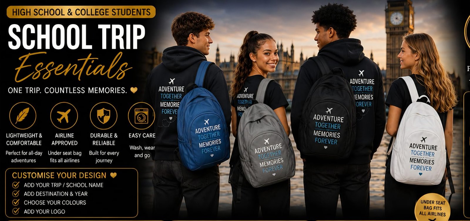 School Trip Essentials specialised package