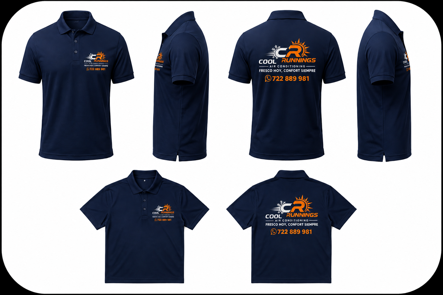 Custom Cool Runnings polo merchandise