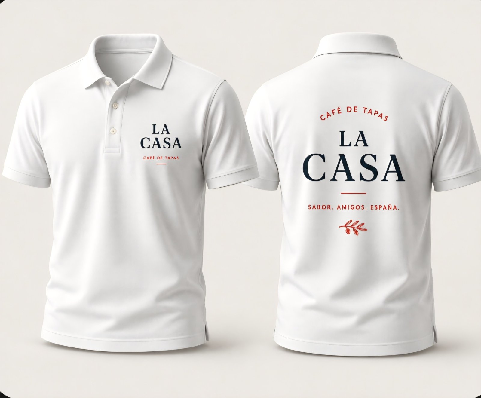 La Casa cafe uniform